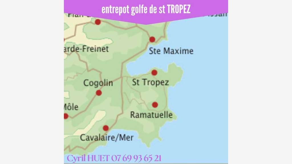 Vente box de stockage 25m² à Cogolin