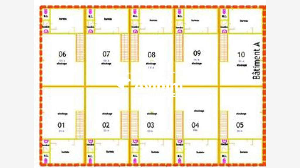 A VENDRE LOCAUX NEUFS MIXTES 133 M²