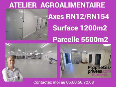 Vente laboratoire industriel 1200m² secteur Dreux