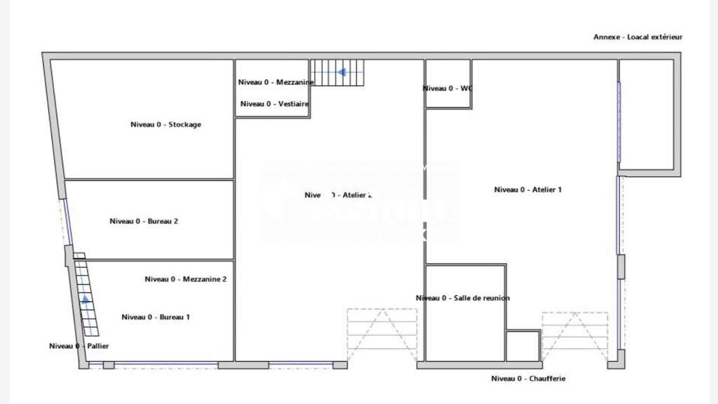 Vente bâtiment indépendant 589m² à Echirolles 