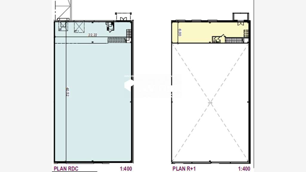 A vendre locaux neufs ZAC Innovespace à Ezanville