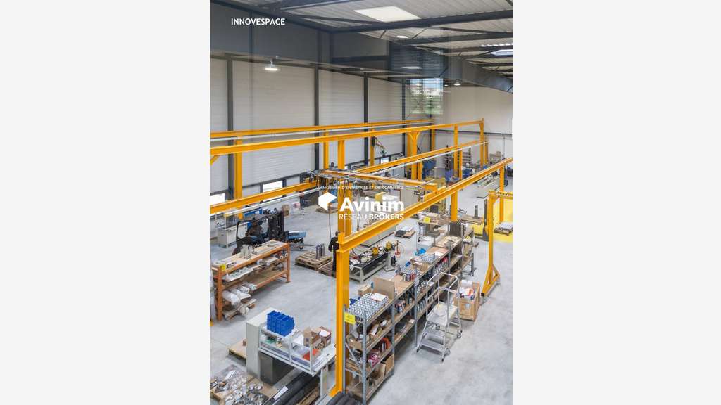 A vendre locaux neufs ZAC Innovespace à Ezanville