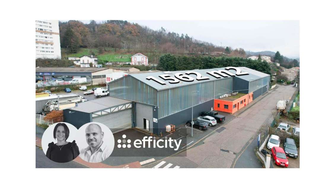 Vente bâtiment industriel récent 1562m² à Firminy