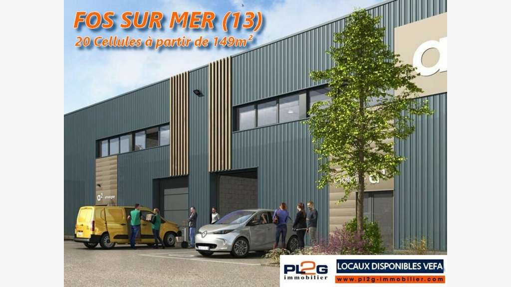 Vente parc d'activités neuf VEFA à Fos-sur-Mer
