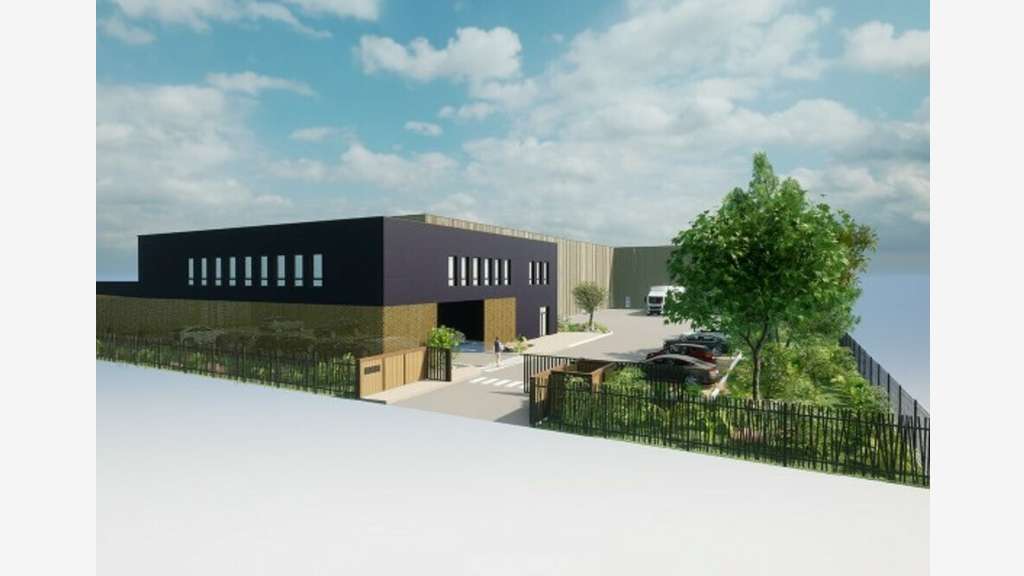 Bâtiment indépendant 2500m² à vendre à Genas