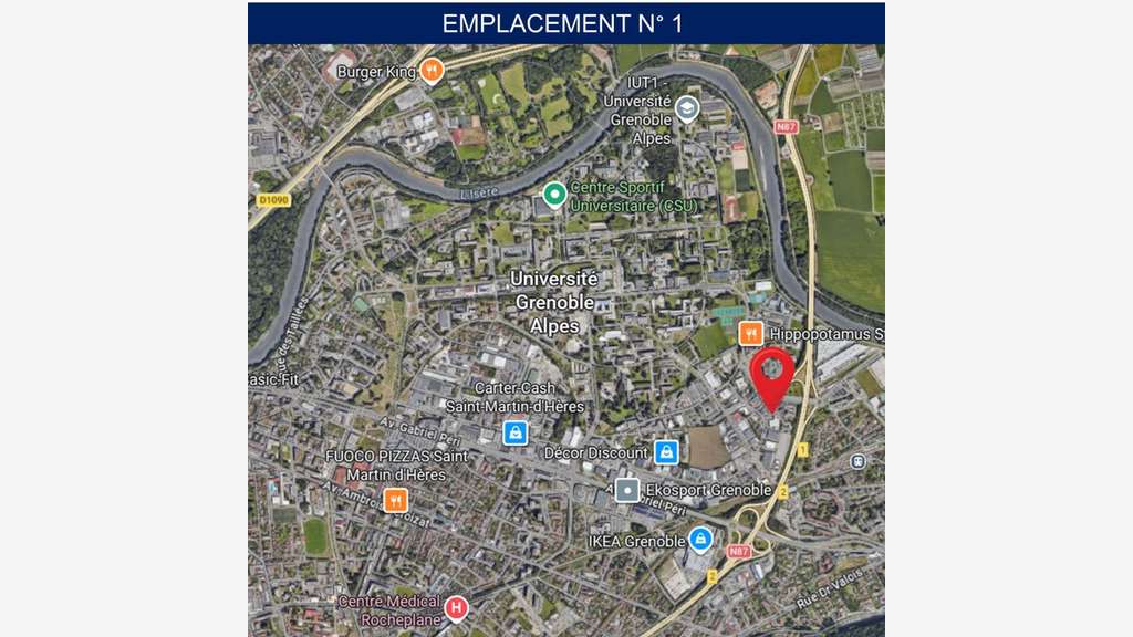 Local toute activité-300m² en Isère (38), à Gières