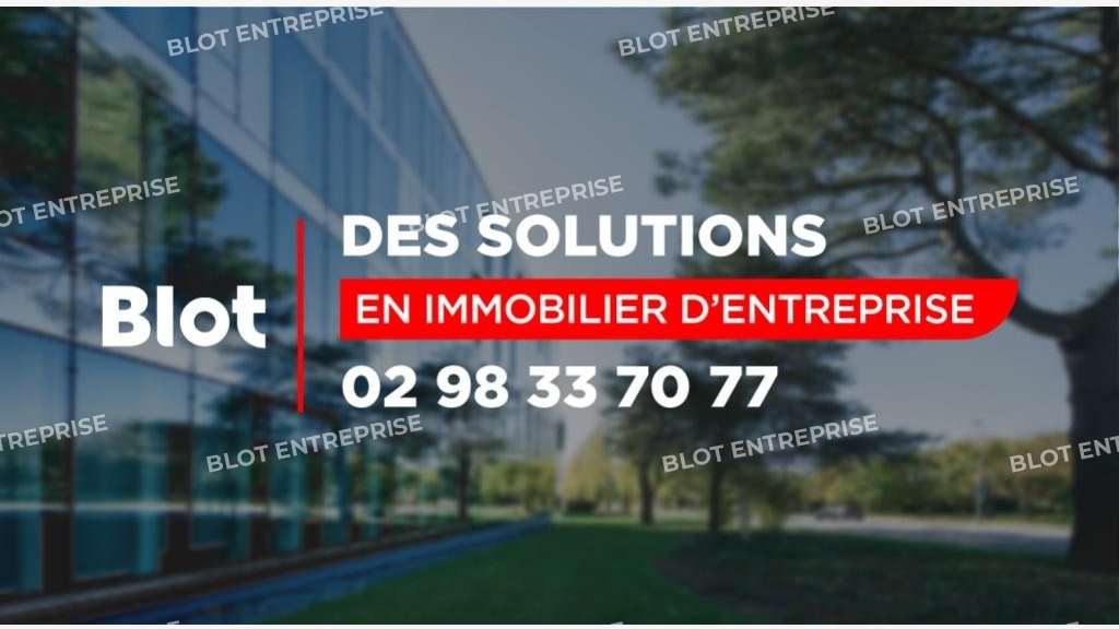 A vendre locaux d'activités 175m² à Gouesnou