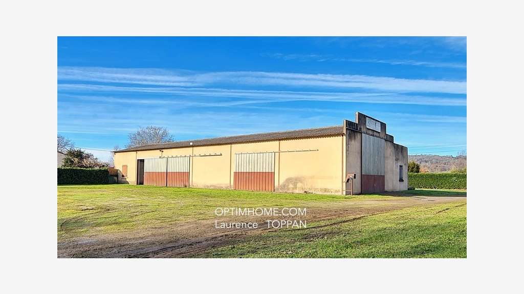 AV local pro 460m² + logement 85m² Granges-sur-Lot