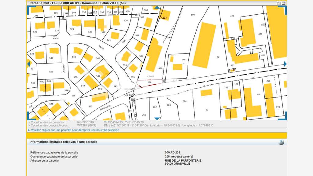 A louer local 200m² à Granville proche commerces