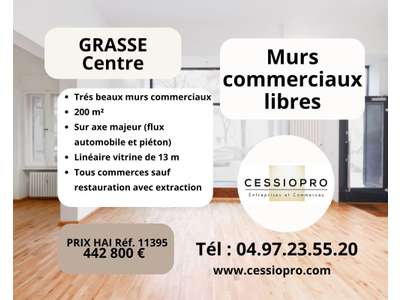 Vente Locaux commerciaux - Boutiques à Grasse