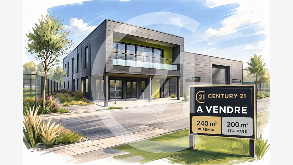 Vente bâtiment d'activité 470m² Guilherand Granges