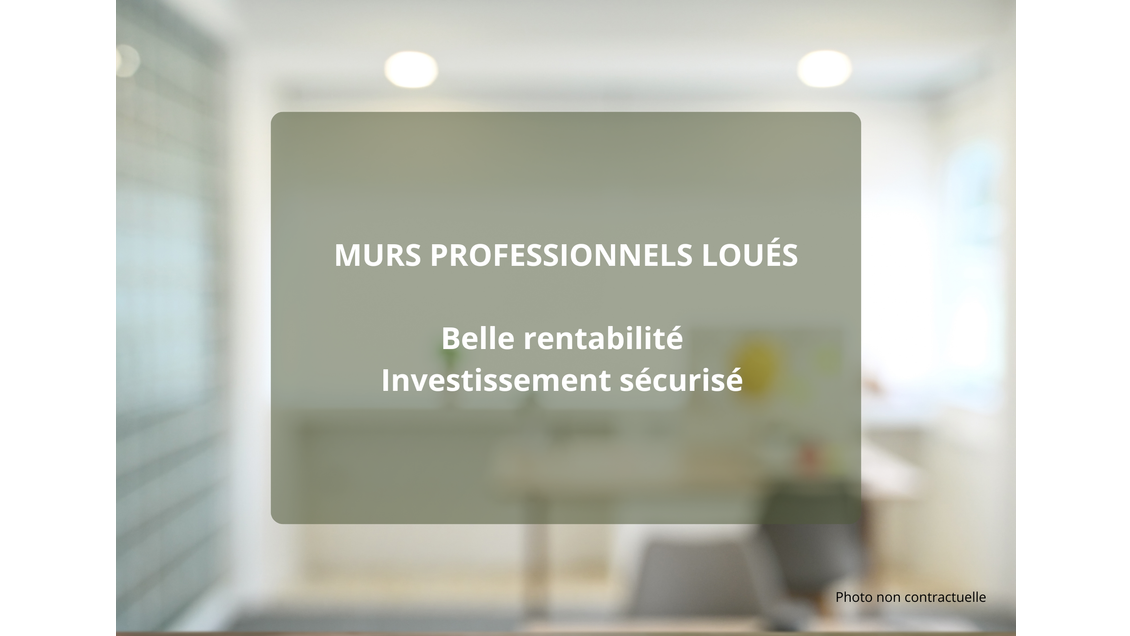 Vente murs professionnels loués 250m² à Hyères