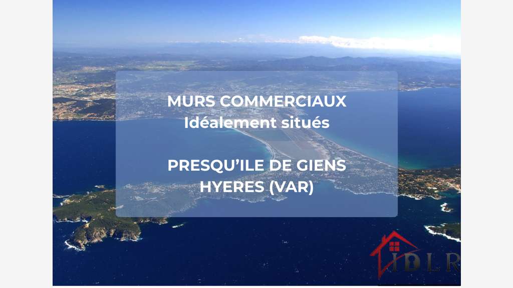 Vente emplacement commercial de 50m² à Giens