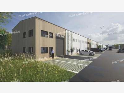 A vendre bâtiment d'activités 213m² à Kervignac