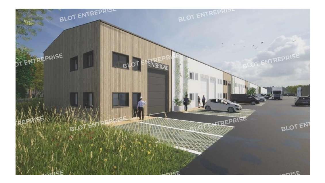 A vendre bâtiment d'activités 212m² à Kervignac