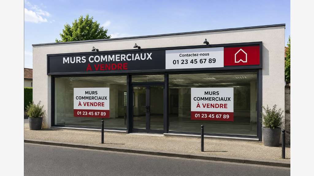 Vente murs commerciaux de 132m² sur l'Ile d'Olonne