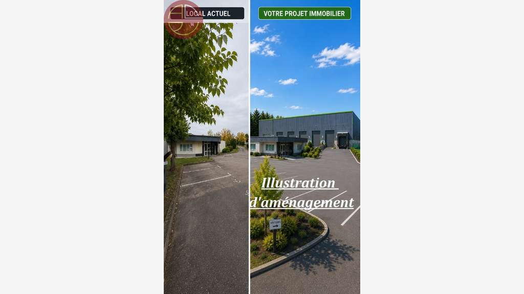 Vente local professionnel de 380m² à l'Union