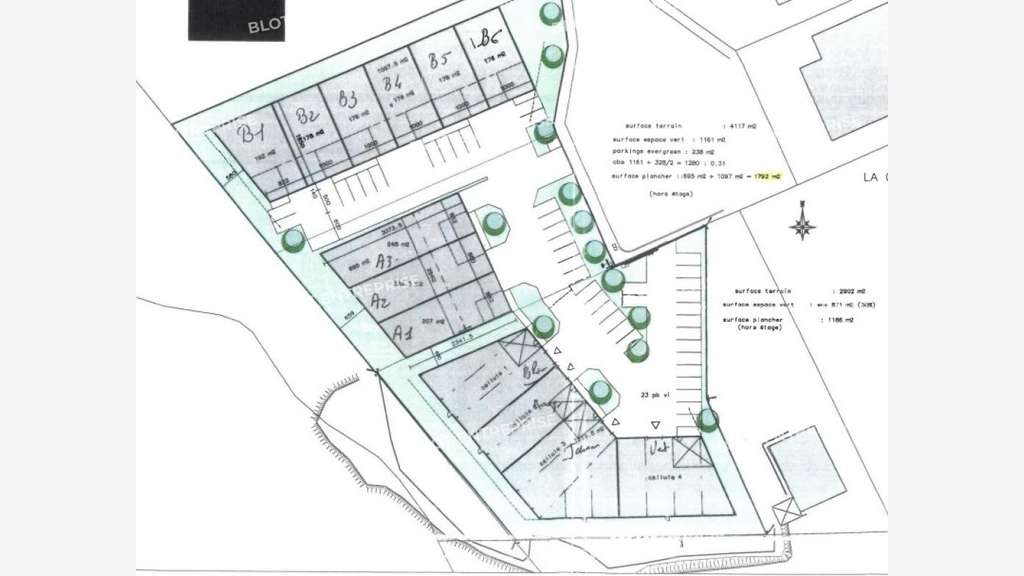 A vendre local d'activités 274m² La Chapelle/Erdre