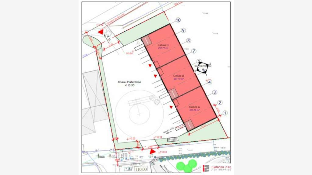 Vente locaux 990m² La Mézière La Châtaigneraie