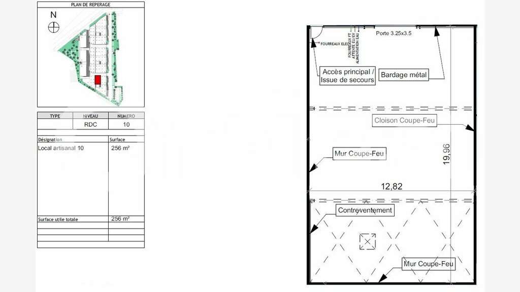 AV local stockage de 256m² La Rochelle la Pallice