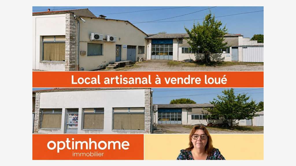 Vente local artisanal loué à Lamarche-sur-Saône