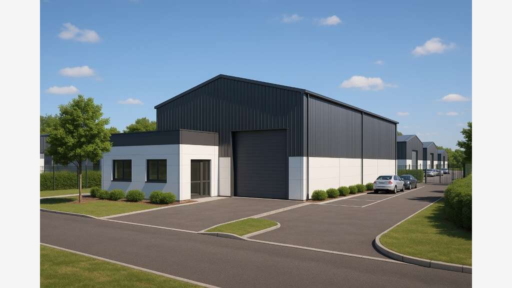 Entrepôt 600m² à vendre bordure nationale Latresne