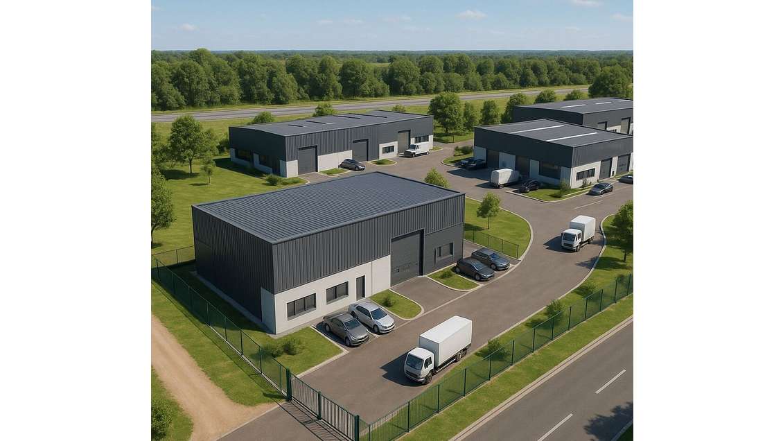 Entrepôt 600m² à vendre bordure nationale Latresne