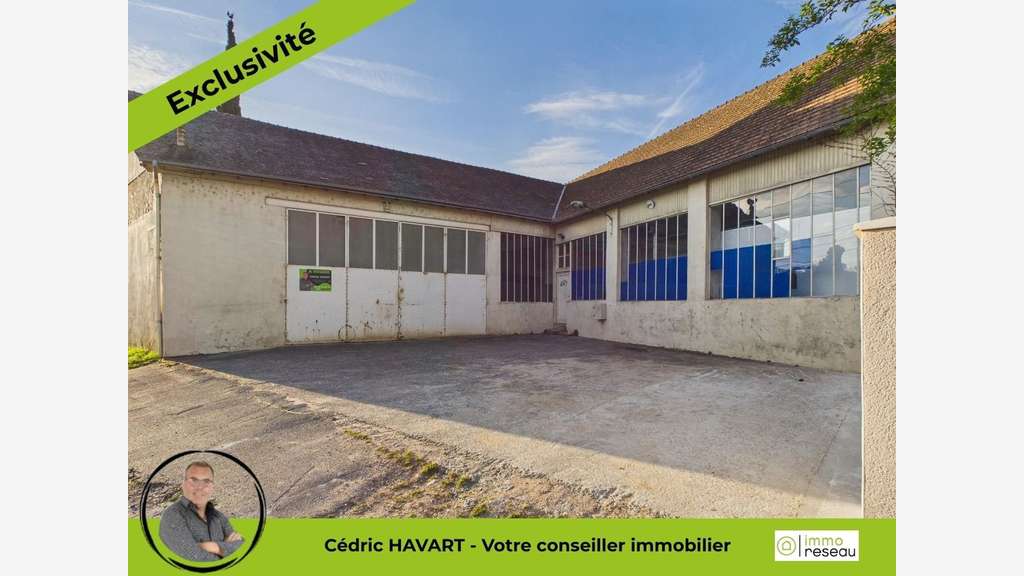 Entrepôt 600m² empl stratégique à Le Blanc