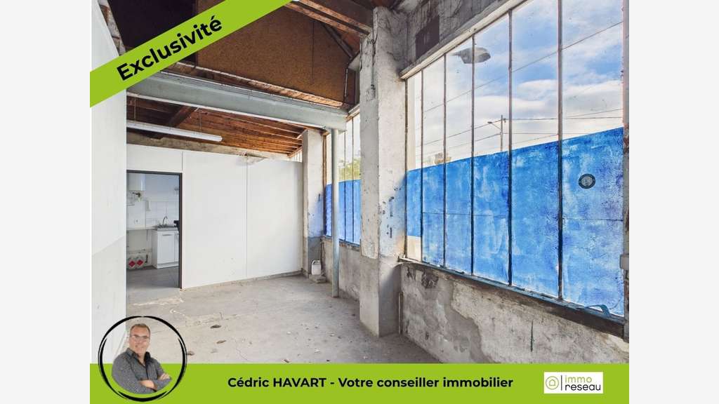 Entrepôt 600m² empl stratégique à Le Blanc