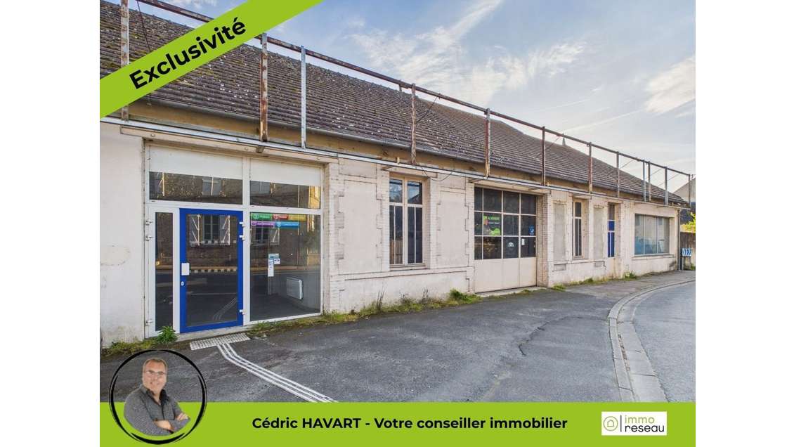 Entrepôt 600m² empl stratégique à Le Blanc