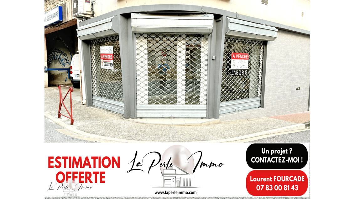 Vente local commercial de 42m² au Boulou centre