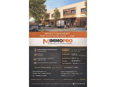 Vente Locaux d'activités - Entrepôts au Cannet-des-Maures