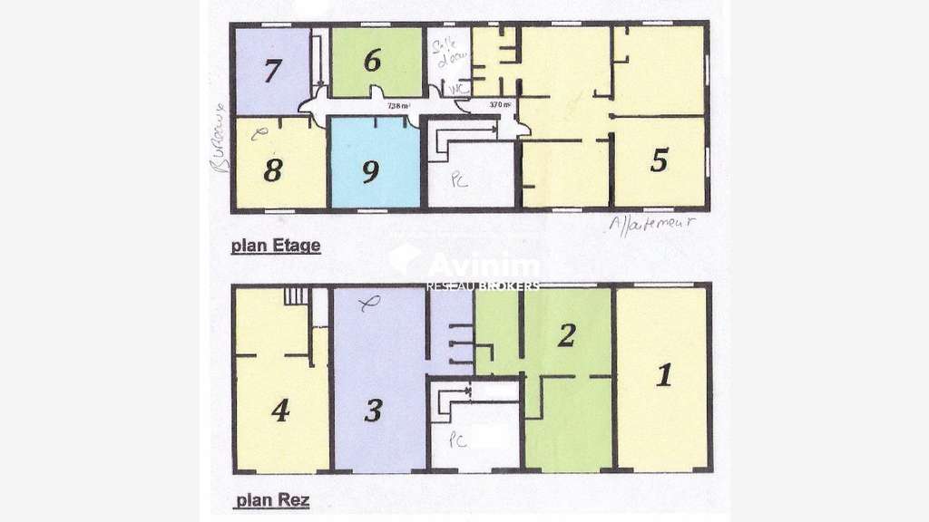 Vente locaux professionnel loués 489m² au Muy