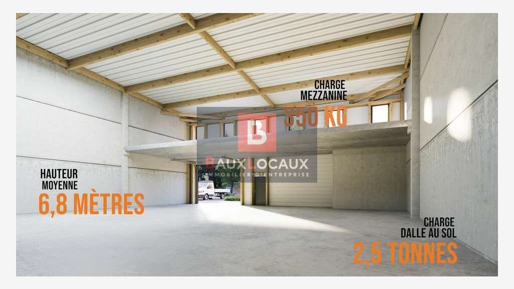 Locaux d'activité neufs 181m² à vendre au Pontet