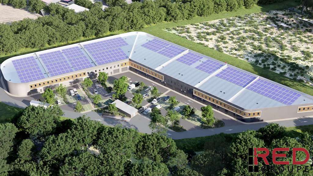 AV entrepôts neufs entre 150 et 9020m²au Pontet
