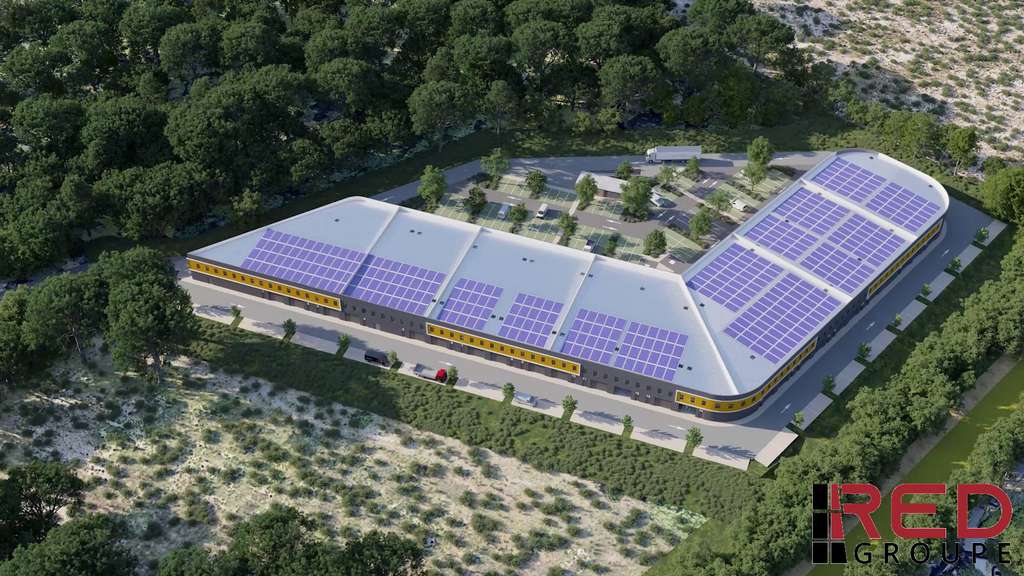 AV entrepôts neufs entre 150 et 9020m²au Pontet