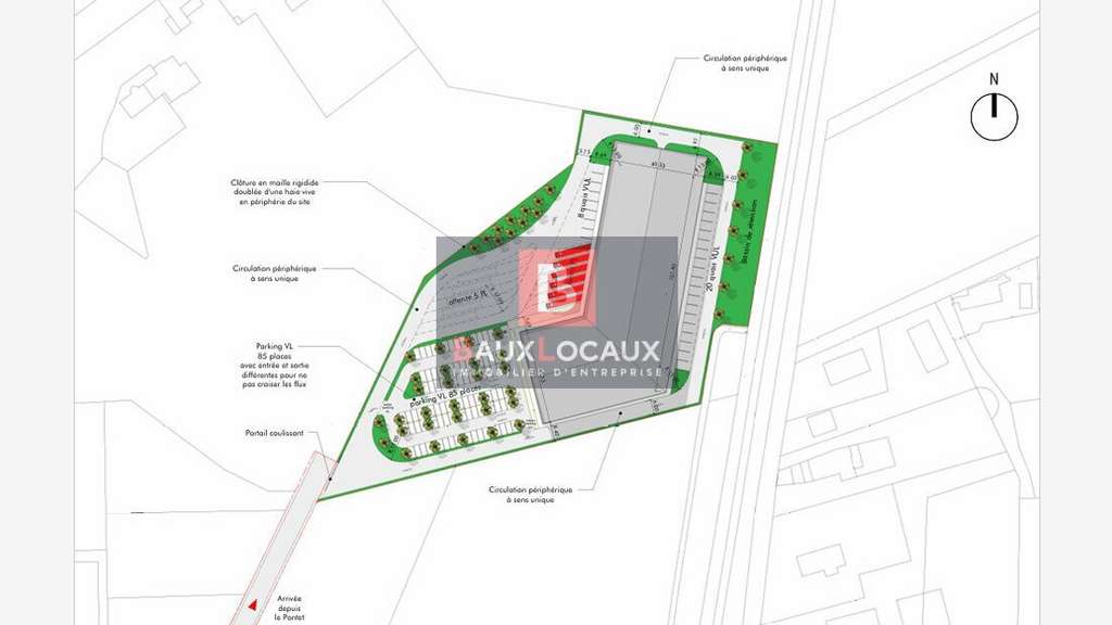 Entrepôt logistique de 5700m² à vendre le Pontet