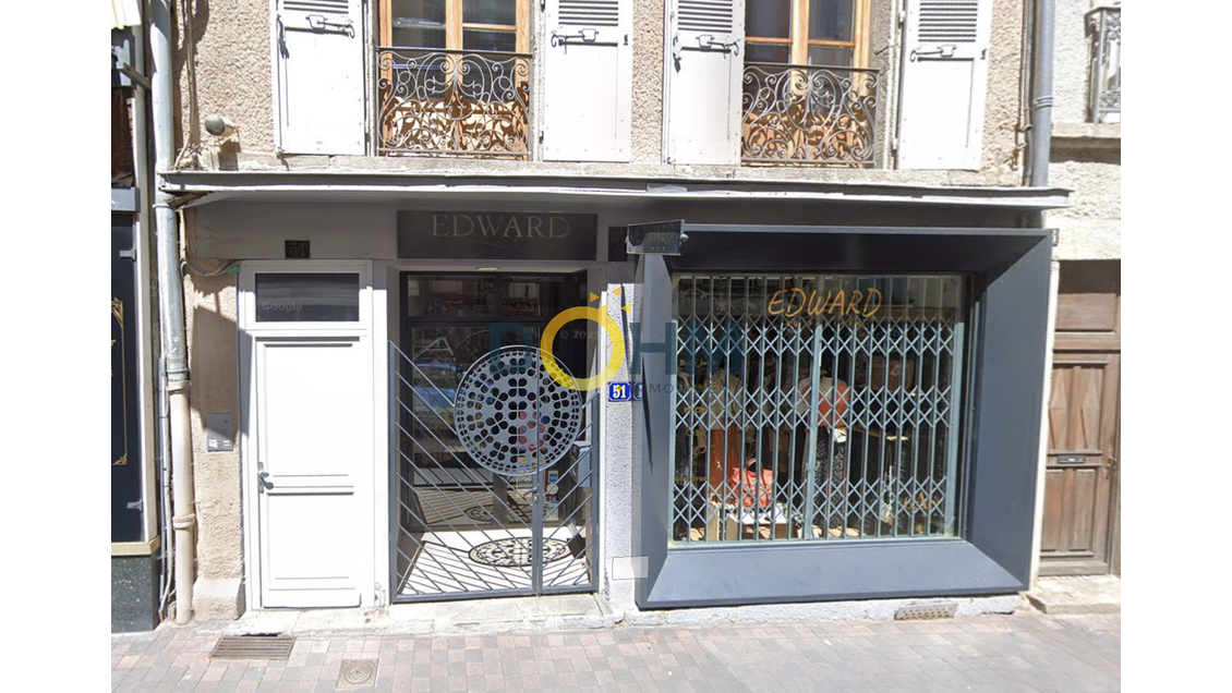 Vente local commercial 51m² au Puy en Velay centre