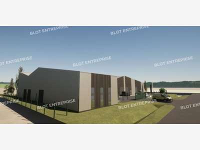 A vendre locaux d'activités 161m² Les Sorinières