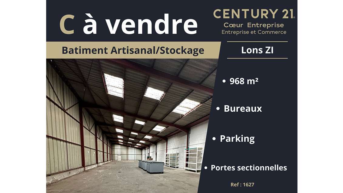 Batiment artisanal/stockage - ZI Lons