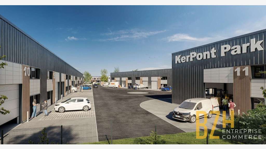 Vente local d'activité 141m² zone Kerpont Lorient