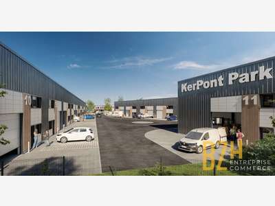 Vente local d'activité 141m² zone Kerpont Lorient