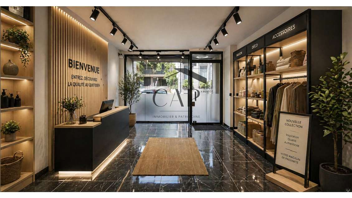 Local commercial en pied d'immeuble 147 Rue Para