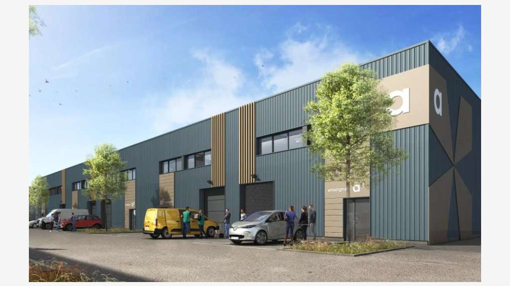 A vendre local d'activités 1225m² VEFA à Martigues