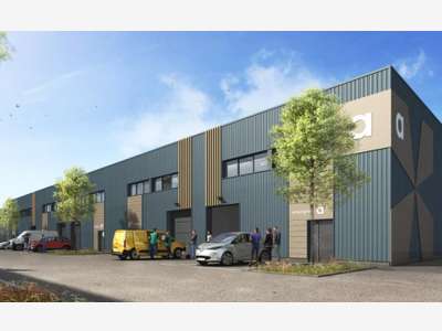 A vendre local d'activités 1225m² VEFA à Martigues