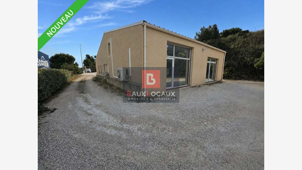 Vente local d'activités rénové 200m² Martigues