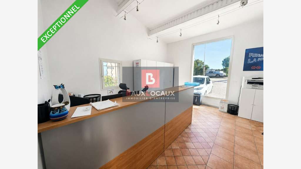 Vente local d'activités rénové 200m² Martigues