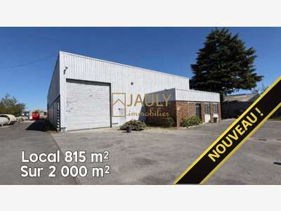 Local industriel loué 815m² env. 2 000m² ZI Meaux