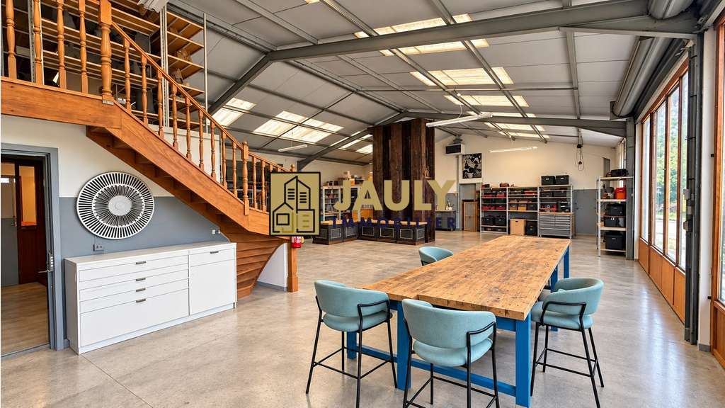 Local artisanal & logement 2415m² de terrain Meaux