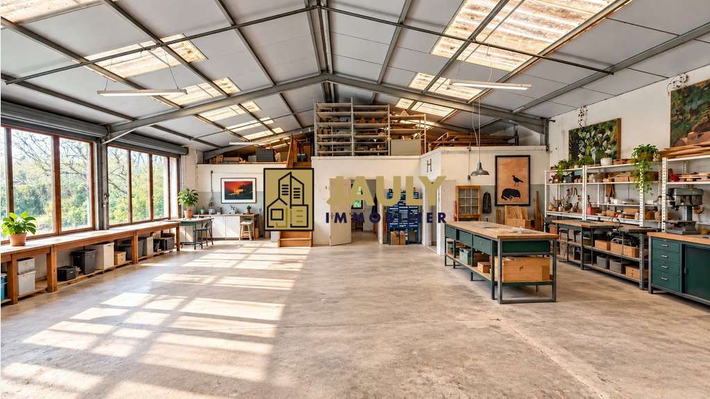 Local artisanal & logement 2415m² de terrain Meaux